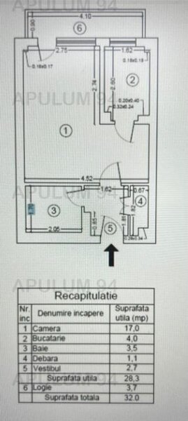 Tineretului Garsoniera, 32mp, zona Metrou Tineretului si Parcul Tineretului